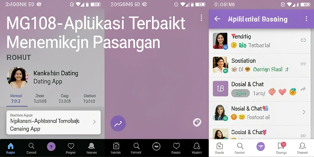 Tampilan antarmuka MG108 yang ramah pengguna dan fungsional.