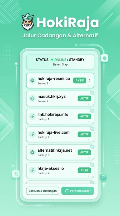 Link Alternatif Hokiraja untuk Akses Mudah
