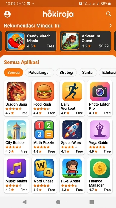 Hokiraja - Hub Unduhan Aplikasi Populer dan Terpercaya di Indonesia