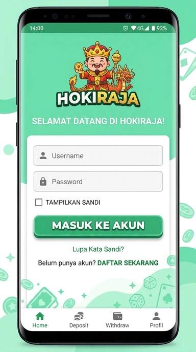 Masuk Akun Hokiraja dengan Mudah dan Cepat